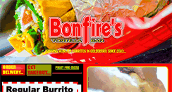 Desktop Screenshot of bonfirestortillabar.com